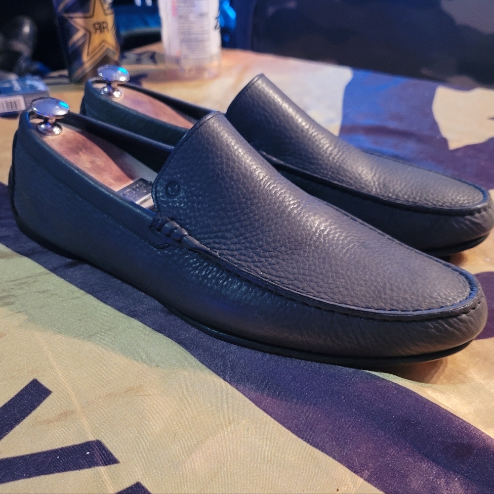 Giorgio Armani Leather Loafers